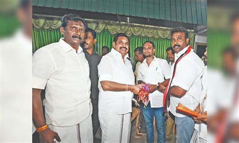 Shot in arm for Vellore AIADMK as Appu ropes in DMK functionaries