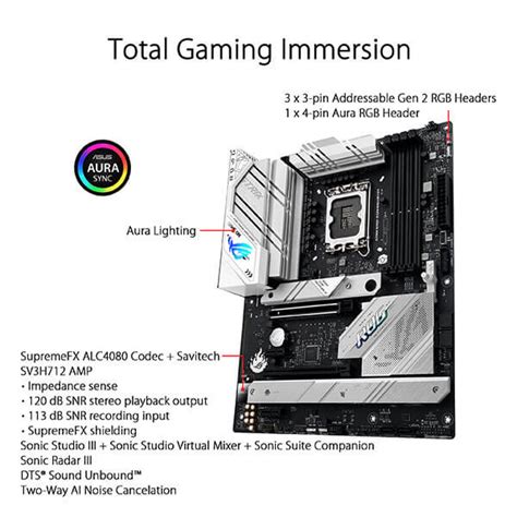 Buy Asus ROG Strix B760-A Gaming WIFI D4 | ATX Motherboard | Mdcomputers.in