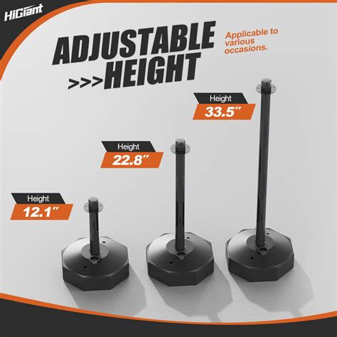 HiGiant 6 Pack Expandable Delineator Post Cones with India | Ubuy