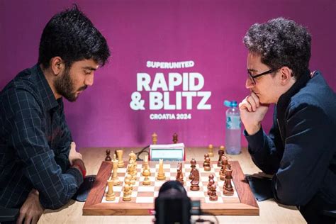 St. Louis Rapid and Blitz: Gukesh beats Caruana to stand at fourth spot