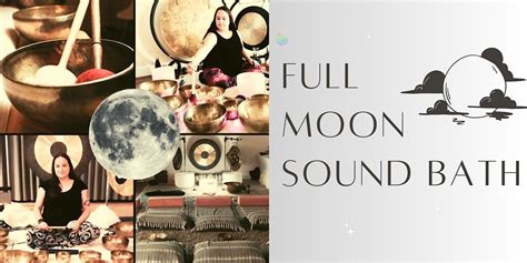 Full Moon Sound Bath, Resonate Sound Healing, St. Petersburg, 25 March ...