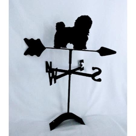 The Lazy Scroll Havanese Roof Mount Weathervane havaneseroof | Zoro