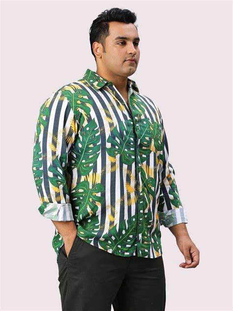 Plus Size Full Sleeves Shirt For Men | Guniaa