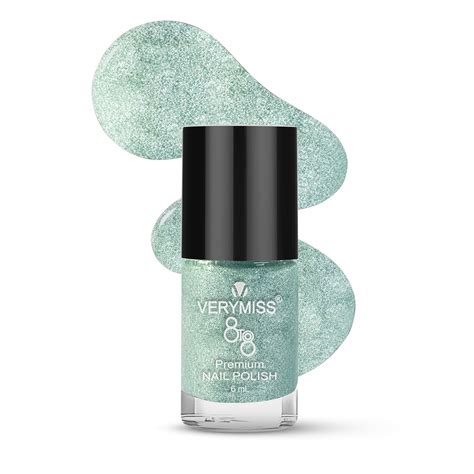 Buy VERYMISS Premium Glitter Nail Polish 6ml | Smooth Application ...