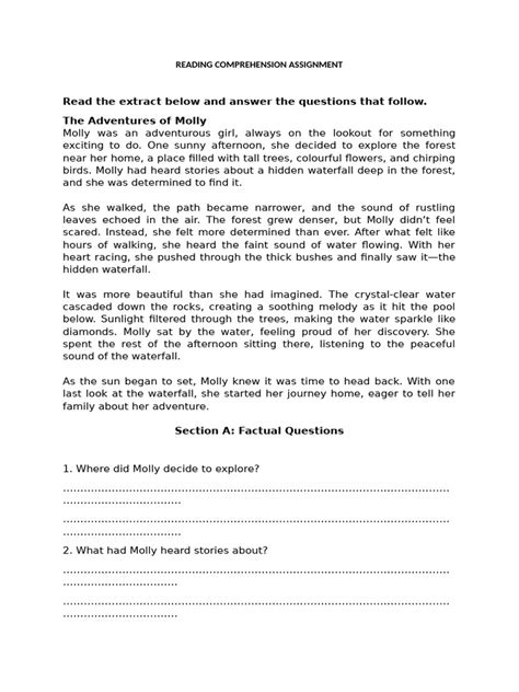 Image result for Reading Assignment Exercises