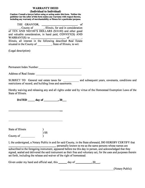 40+ Warranty Deed Templates & Forms (General, Special) - Template Lab