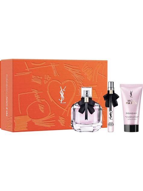 Mon Paris Gift Set (EDP 90 ML + Body Lotion 50 ML + EDP 10 ML) – Scentoria