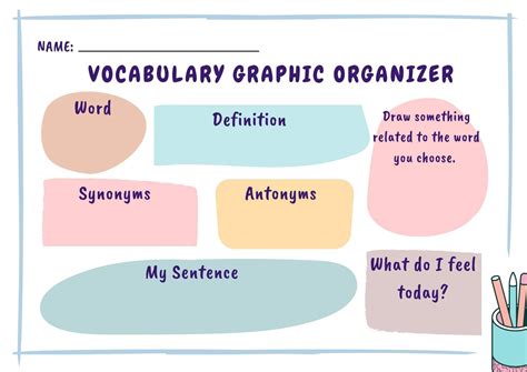 Media Vocabulary Graphic Organizer at Brooke Plume blog