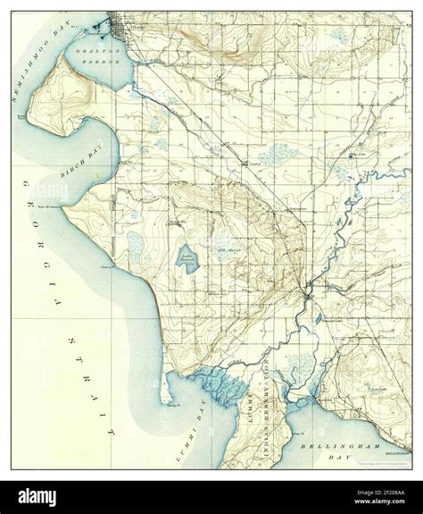 Blaine, Washington, map 1907, 1:62500, United States of America by ...