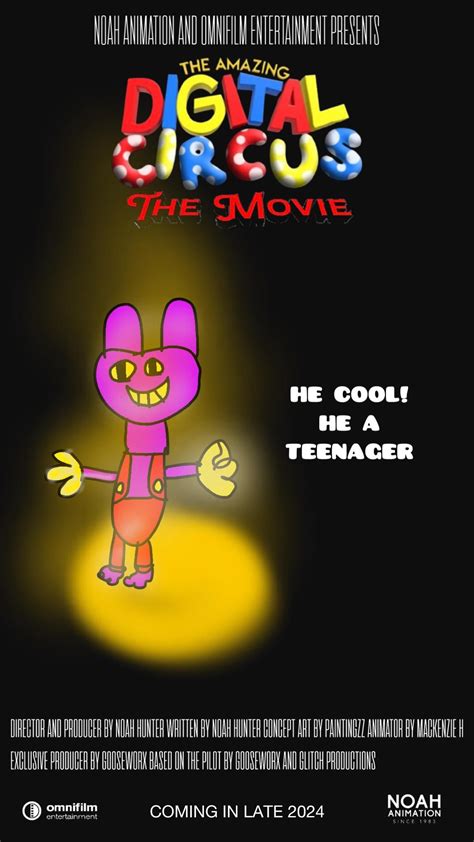 Another poster I did for The Amazing Digital Circus: The Movie that ...