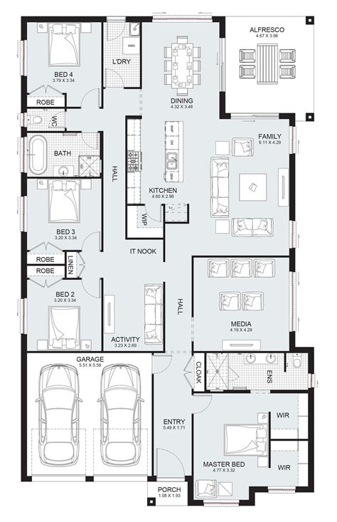 Single Home Floor Plans