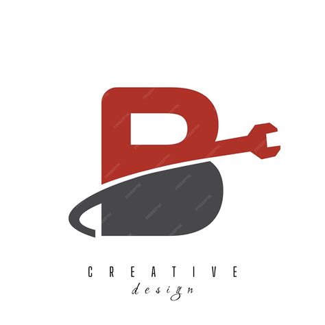 Premium Vector | Letter b logo designs b repair logo logo service letter designs