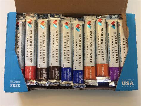 World's Finest Chocolate 60 Chocolate Bars With 5 - Etsy