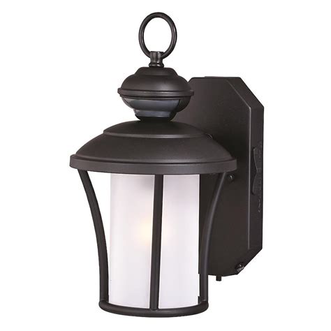 Cascadia 1-Light 13-in Dark Bronze Motion Sensor Outdoor Wall Light in ...