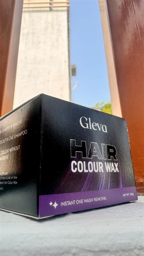 Gleva Temporary Hair Color Wax, Instant Hair Wax, Hair Pomades, Strong ...