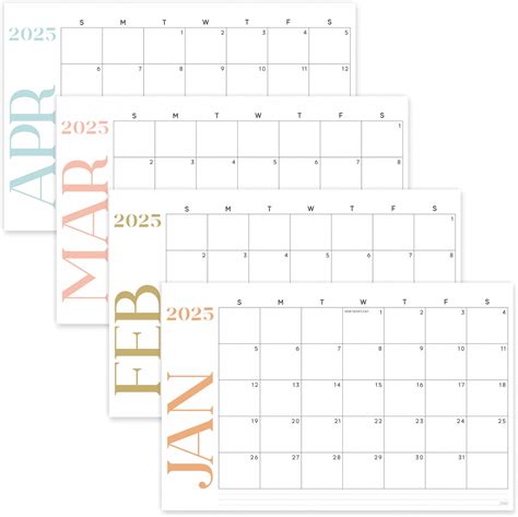 Amazon.com : S&O Modern Large Desk Calendar from January 2025-June 2026 ...