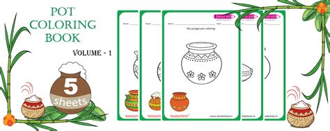 Cut and Paste Activities – Vol-1 (Pongal Theme)