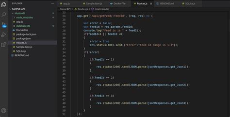 Sample API Code 的图像结果