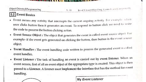 Unit 5 OOPS - Oops notes cs3391 - Object Oriented Programming 5 11 ...