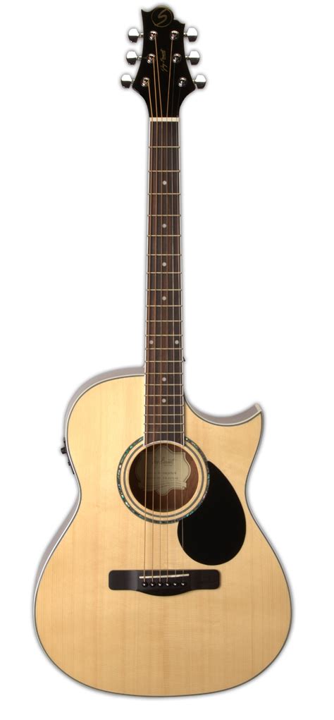 Buy G Series 100 GA100SCE N Auditorium Acoustic-Electric Guitar ...