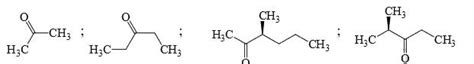Identify the total number of compounds that give diastereomeric product ...