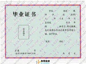 湖南城建职业技术学院2009年毕业证样本图片-东升学历咨询
