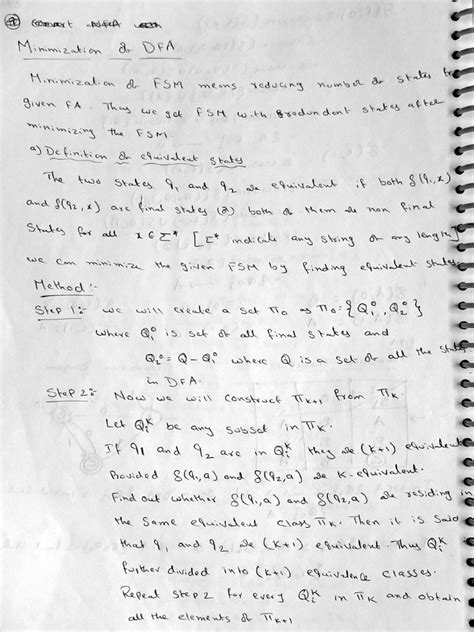 Minimization Algorithm for DFA 的图像结果