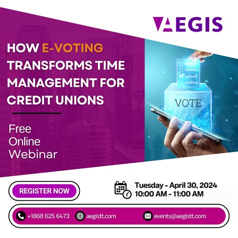 How E-Voting Transforms Time Management For Credit Unions — Aegis ...