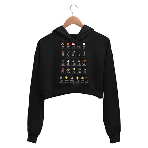 Buy Modern Family Crop Hoodie - Modern Alphabet at Rs. 50 OFF 🤑 – The ...
