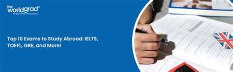 10 Exams to Study Abroad: IELTS, TOEFL, PTE, GRE, GMAT