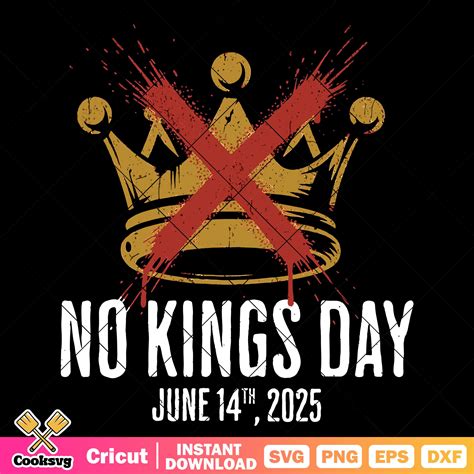No kings day june 14 svg, no kings day svg, trump no king svg – Cooksvg