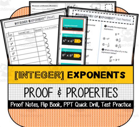 Image result for Integer Exponents Worksheet