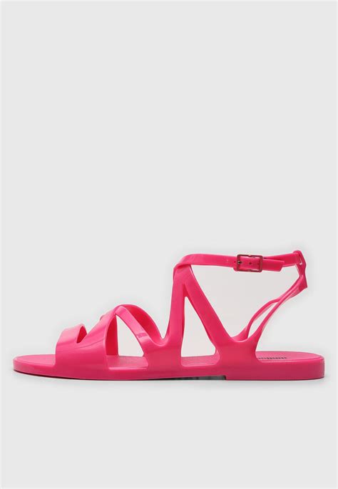 Rasteira Melissa Grace Sandal Rosa - Compre Agora | Dafiti Brasil