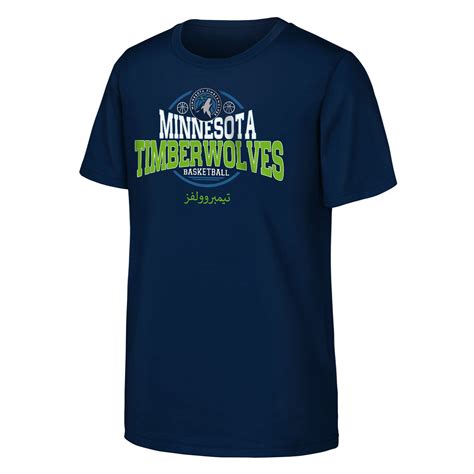 Shop Boys Minnesota Timberwolves Global Games T-Shirt Online - NBA ...