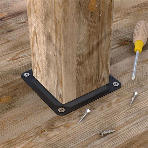 FOROIRON 12 Pack) 4 x 4 Wood Post Plate Connector, India | Ubuy
