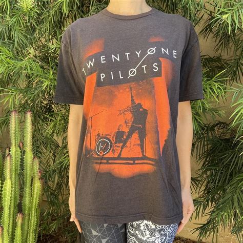 21 Pilots T-shirt Twenty One Pilots Rock Electro... - Depop