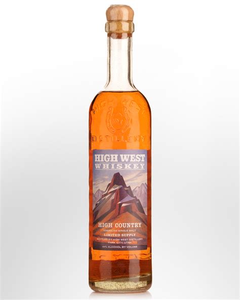 High West High Country Single Malt American Whiskey (750ml) | Nicks ...