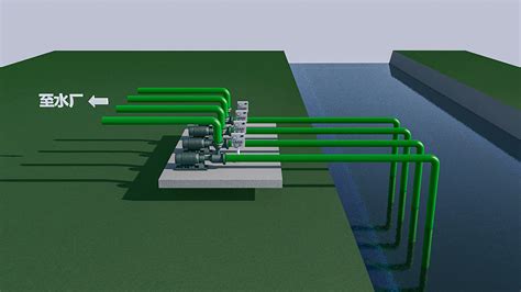 水处理工艺流程图|三维|场景|伊人河畔 - 原创作品 - 站酷 (ZCOOL)