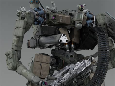 "Multi-purpose Modular Tactical Robot" by Lancelot(独眼) | Robot concept ...