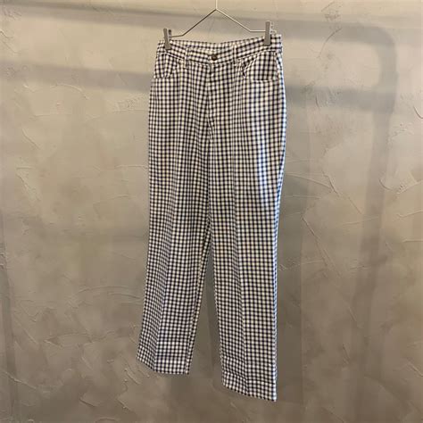 Levi's for gals STA-PREST / gingham check pants / 70's | ROOM