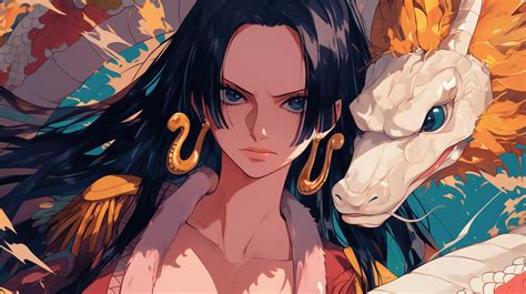 One Piece Luffy And Boa Wallpapers - Wallpaper Cave