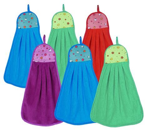 Kuber Industries Soft Cotton Super Absorbent Hanging Napkin|Hand Towel ...