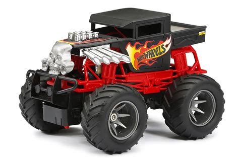 New Bright RC 1:24 Scale Hot Wheels Monster Truck – Bone Shaker ...