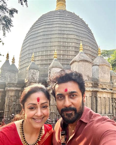 Suriya and Jyotika Seek Blessings At Kolhapur's Shakti Peethas Ahead Of ...