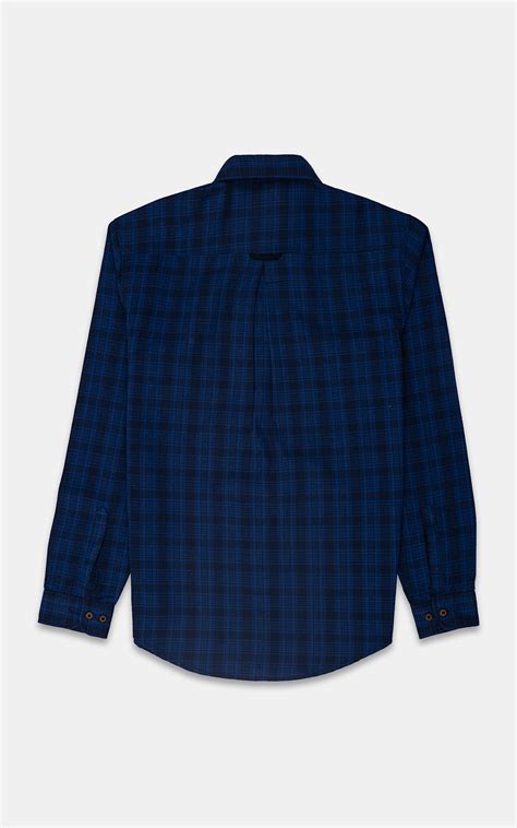 Shop CASUAL SHIRT BLUE CHECK For Men Online