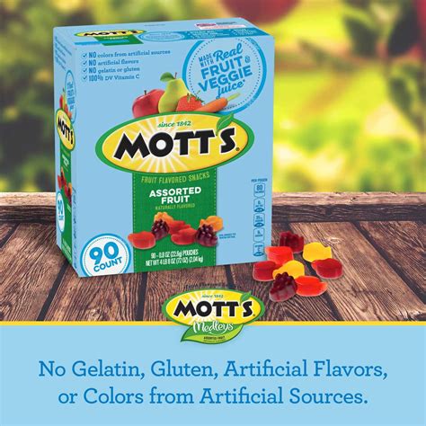 Mott's Fruit Snacks, Assorted Fruit, 0.8 oz, 90-count – WePaK 4 U Inc.