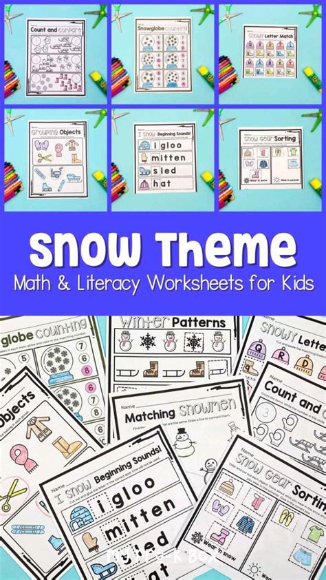 Snow Worksheet 的图像结果