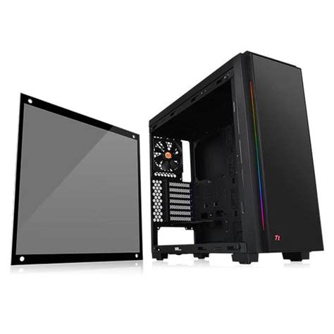 Buy THERMALTAKE VERSA C23 ATX RGB Mid Tower Cabinet (Black) | Elitehubs ...