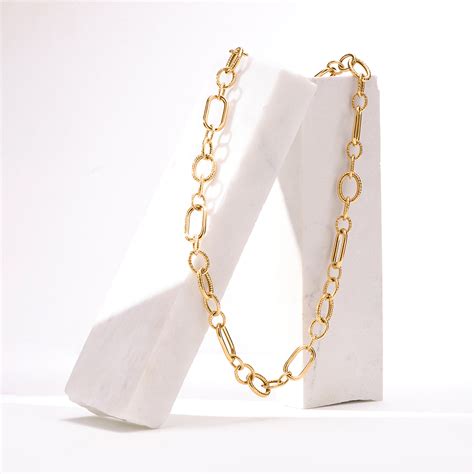 Futurist Links 18KT Gold Chain