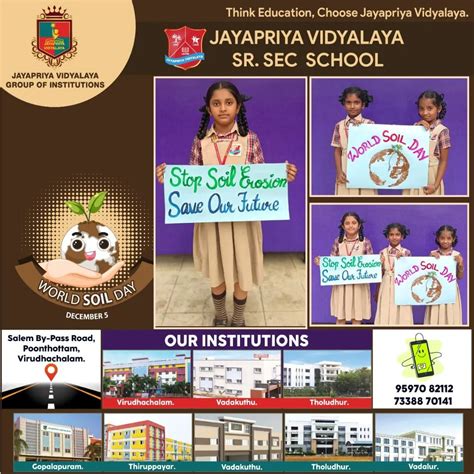 Stop Soil Erosion, Save our Future | News and events | Jayapriya ...